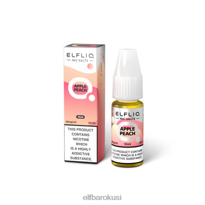 ELFBAR elfliq jabuka breskva nic soli - 20ml-20 mg/ml PDF2J220 - ELF BAR vape cijena