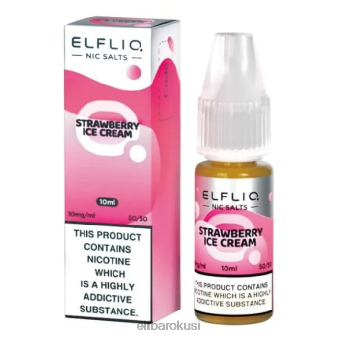 ELFBAR elfliq nic soli - jagoda snijeg - 10ml-10 mg/ml PDF2J182 - ELF BAR bc5000 Hrvatska