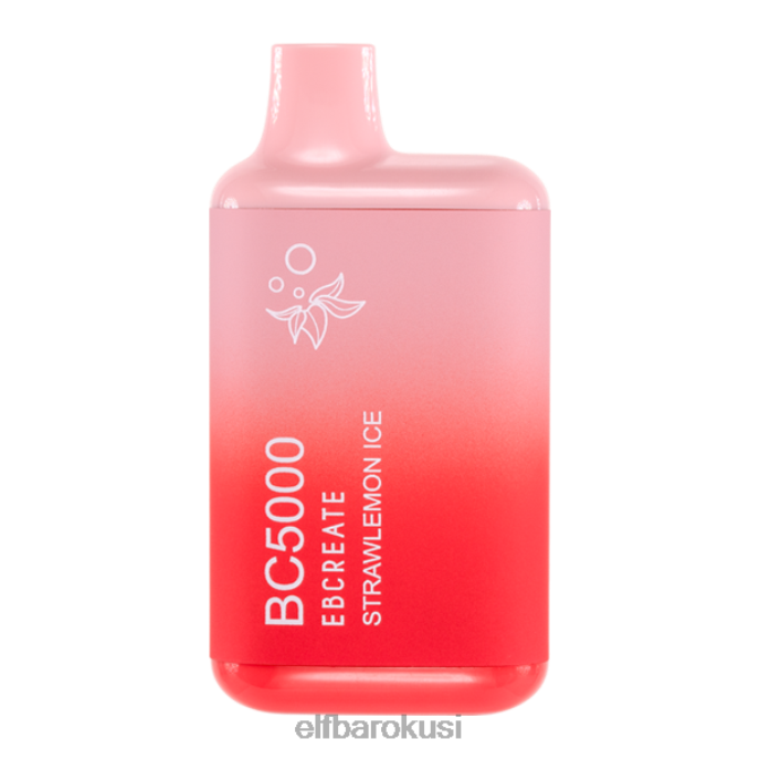 ELFBAR strawlemon ice bc5000 potrošač - 40mg - pojedinačno PDF2J284 - ELF BAR 1500 cijena