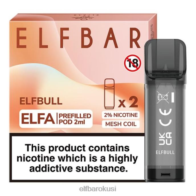 ELFBAR elfa napunjena kapsula - 2 ml - 20 mg (2 pakiranja) PDF2J128 - ELF BAR 5000 cijena vilenjak bik