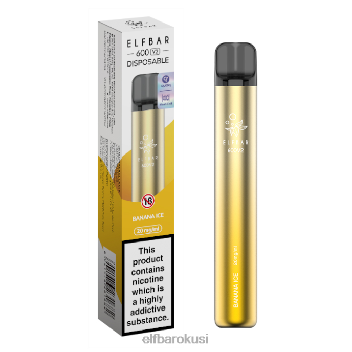 ELFBAR 600v2 jednokratni vape - 20 mg PDF2J9 - ELF BAR 1500 cijena led od banane