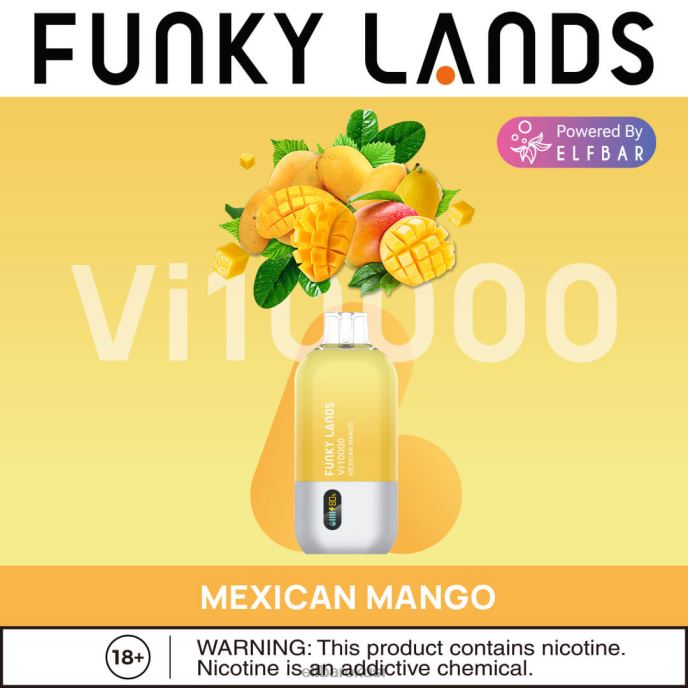 ELFBAR funky lands jednokratni vape vi10000 dimova PDF2J468 - ELF BAR bc5000 Hrvatska meksički mango