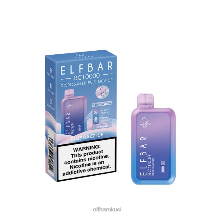 ELFBAR jednokratni vape novi bc10000 10000puffs PDF2J338 - ELF BAR 600 cijena plavi razz led