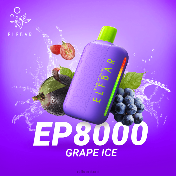 ELFBAR jednokratni vape novi ep8000 puffs PDF2J361 - ELF BAR 1500 cijena led od grožđa