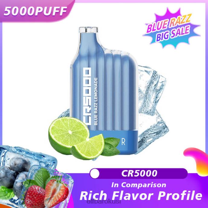 ELFBAR najbolji okus jednokratni vape cr5000 plavi razz PDF2J321 - ELFBAR cijena plava razz limunada